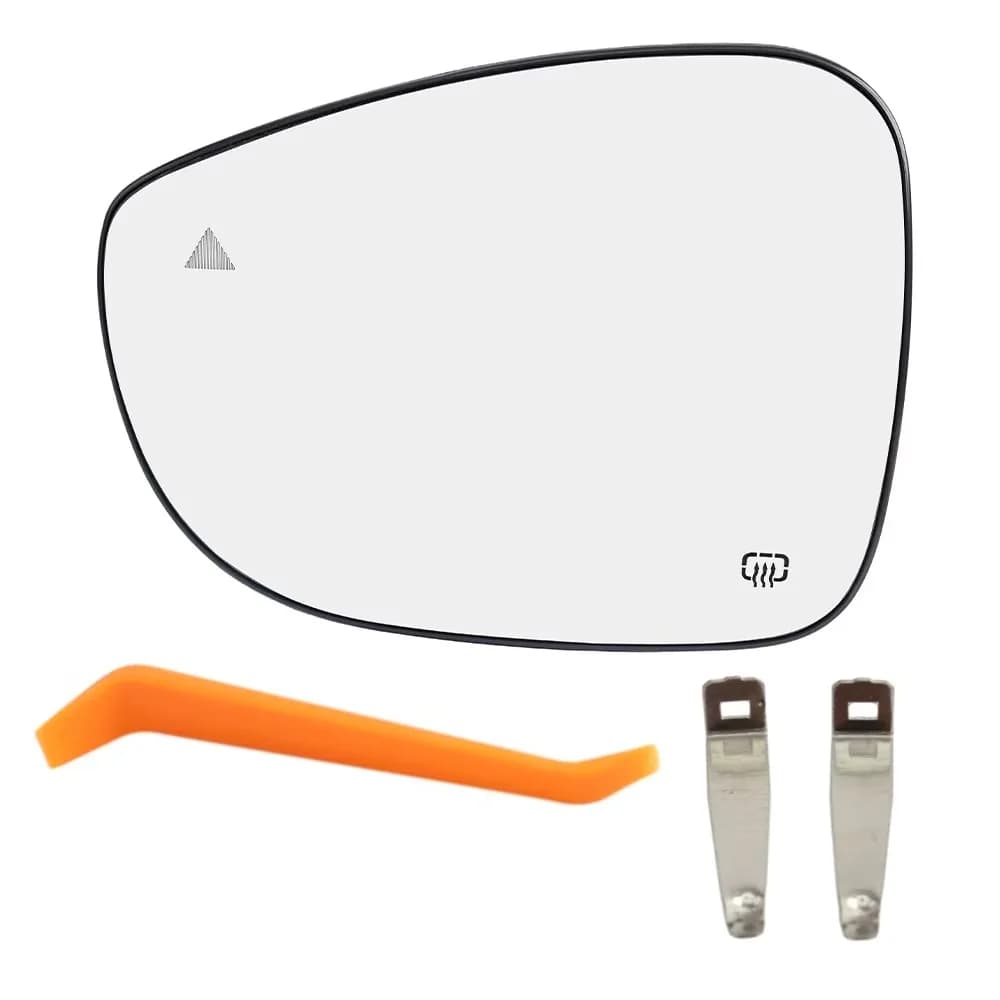Espejo retrovisor de cristal con calefacción lateral izquierdo y derecho, punto ciego para Chrysler Pacifica 2017-2025 Voyager 2