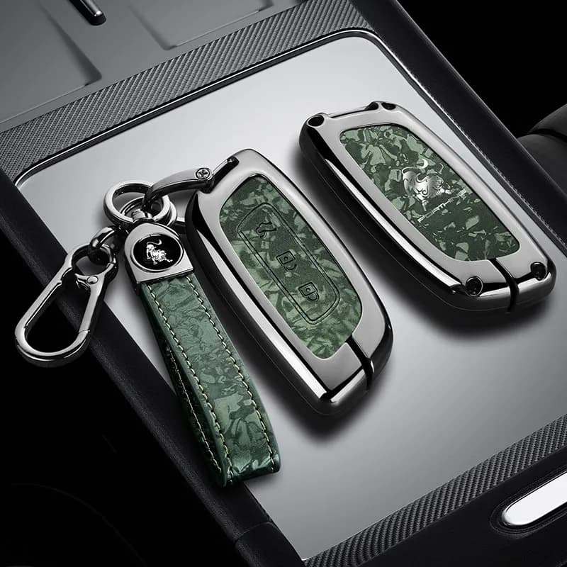 For Dongfeng Forthing S7 2024 2025 Zinc Alloy Key Cover Metal Case Remote Shell Protector Car Accessories