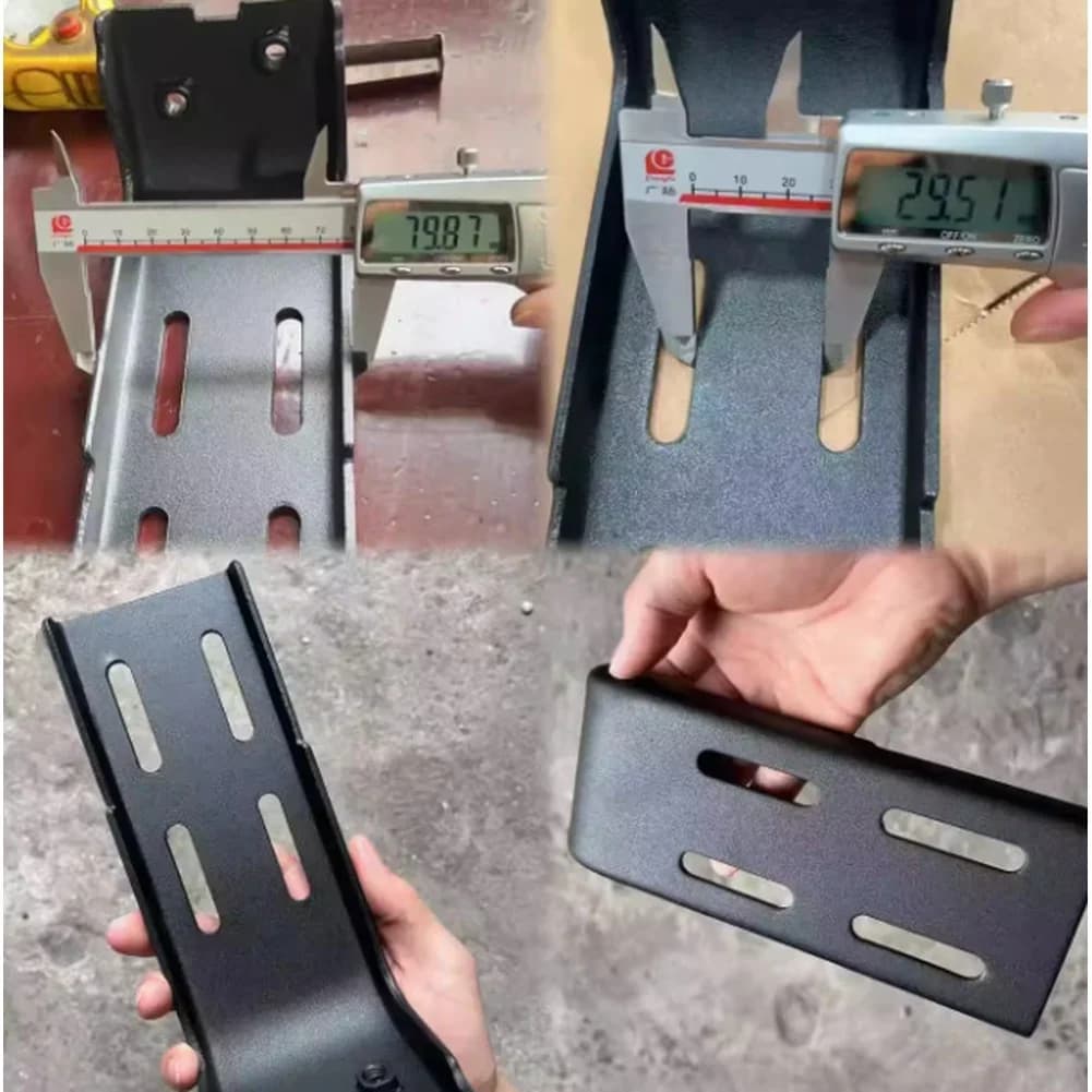 Easy Install Luggage Rack Bracket Luggage Rack Support Truck Top Mount As Shown Roof Gutter Bracket Versatile Fit