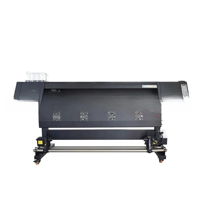 Out-of-home  photo   weak solvent photo  , piezoelectric photo  1.8 meters large inkjet printer, coil machine