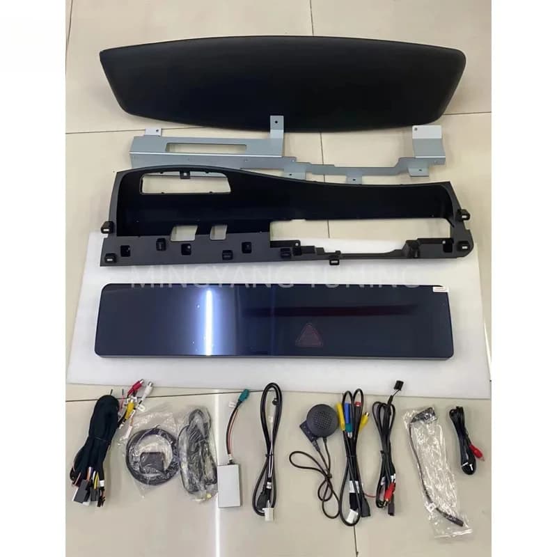 Lcd Dashboard Digital Instrument cluster Full Screen GPS For S-Class W221 2005-2014 To