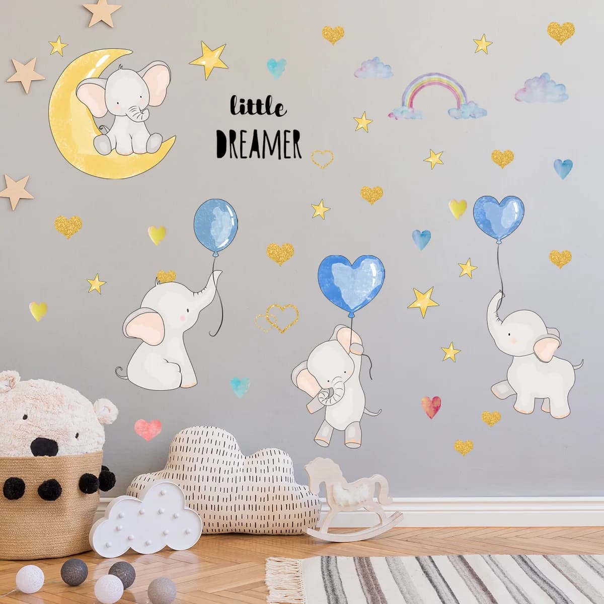 Cartoon decorative wall sticker cartoon kindergarten background wall decorative creative wall sticker