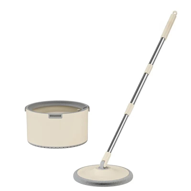No hand washing, dirty water separation and dehydration, household charging model rotating mopping