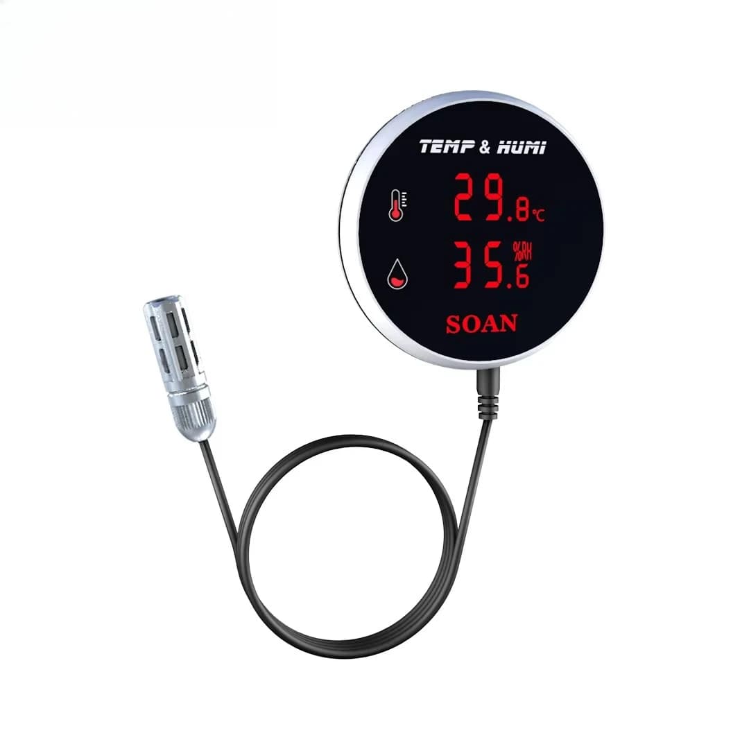 Smart Homes Display Temperature and Humidity Sensor Alarms in Real Time