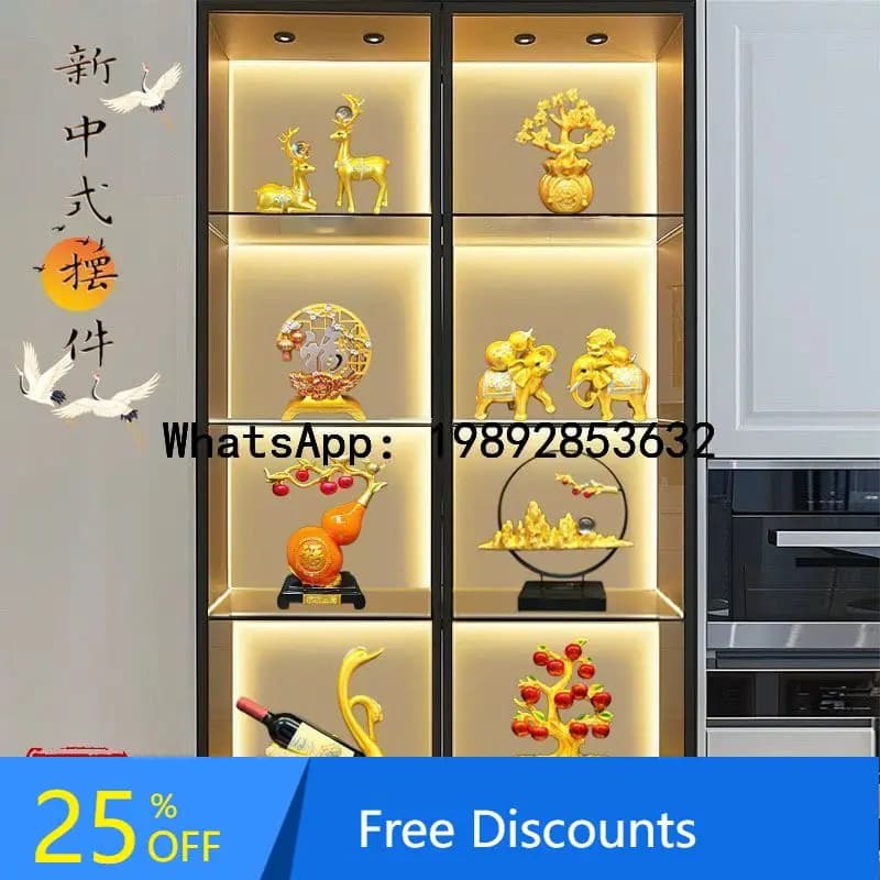 XL Wine Cabinet Ornament Living Room Entrance Decoration Light Luxury High-End Premium Feel