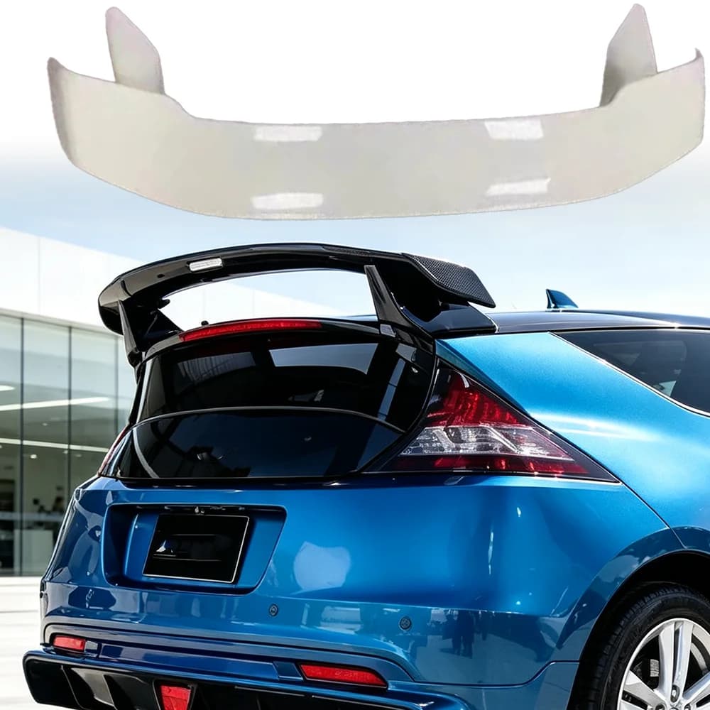 Suitable for Honda CR-Z CRZ 2010-2017 pure carbon brazed rear spoiler luggage trunk tail wing car modification accessories