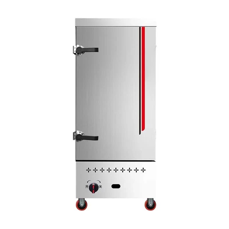 Xiangming 12 Trays Cabinet Rice Steamer Potato Steamer Stainless Steel Dumpling Steamer For Restaurants Retail Hotels Food Shops
