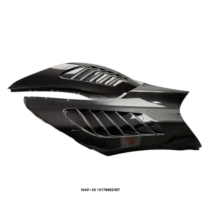 For McLaren 720S upgrade V style dry carbon fiber fender body kit