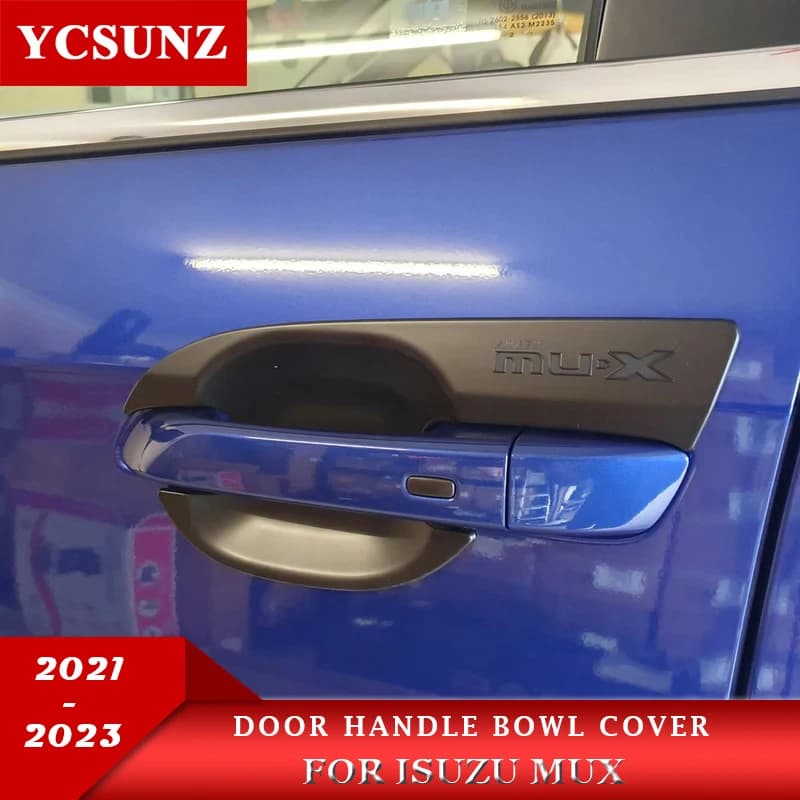 ABS Door Handle Insert For Isuzu Mux Mu-X 2022 2023 2024 2025 Car Exterior Accessories YCSUNZ