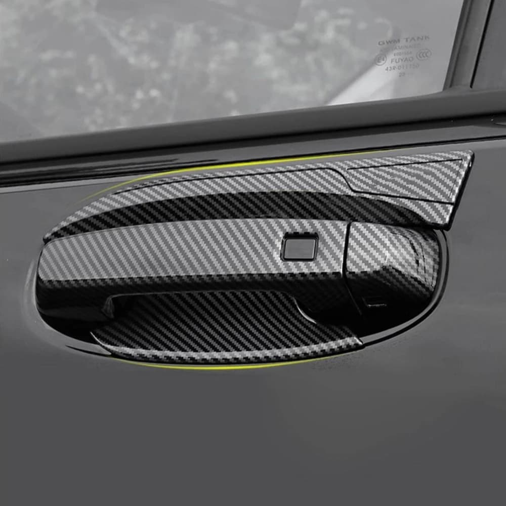 For Tank 400 2024 2025 2026 Car Door Handle Cover Protective Accessories Anti-Scratch Trim Auto Exterior Decoration Stickers