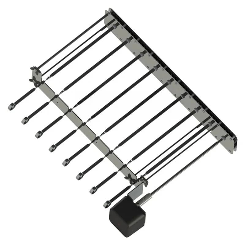 Automatic Grill Food Rotating Machine Outdoor Charcoal Stove BBQ Camping Babecue Tool