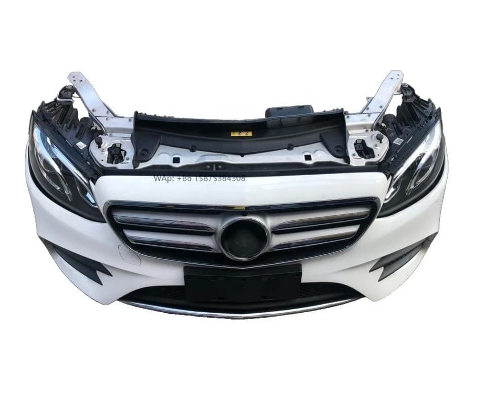 New Popular E Series W213 Sports Style Front Assembly Front Face Front Mouth Surrounded Headliner Bumper for