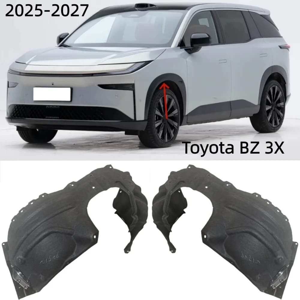 For Toyota BZ 3X Front Wheel Liner Mudguard 2025-2027
