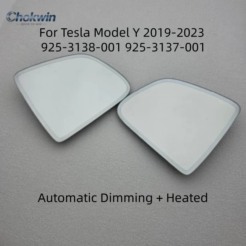 Original Factory Parts for Tesla Model Y 2019-2023 Car Automatic Dimming Heated Rearview Mirror 925-3138-001 925-3137-001