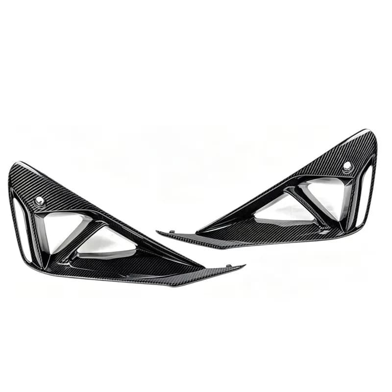 Dry Carbon Fiber Front Bumper Vent Air Intake Covers for BMW G42 2 Series M240i Coupe 2022 up