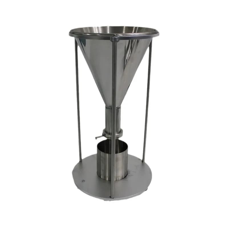 Bulk density meter r loose density meter Natural stacking