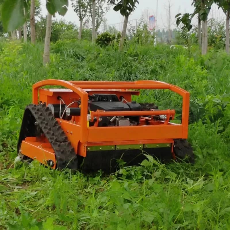 New Products Flail Mulcher Remote Control Lawn Mower
