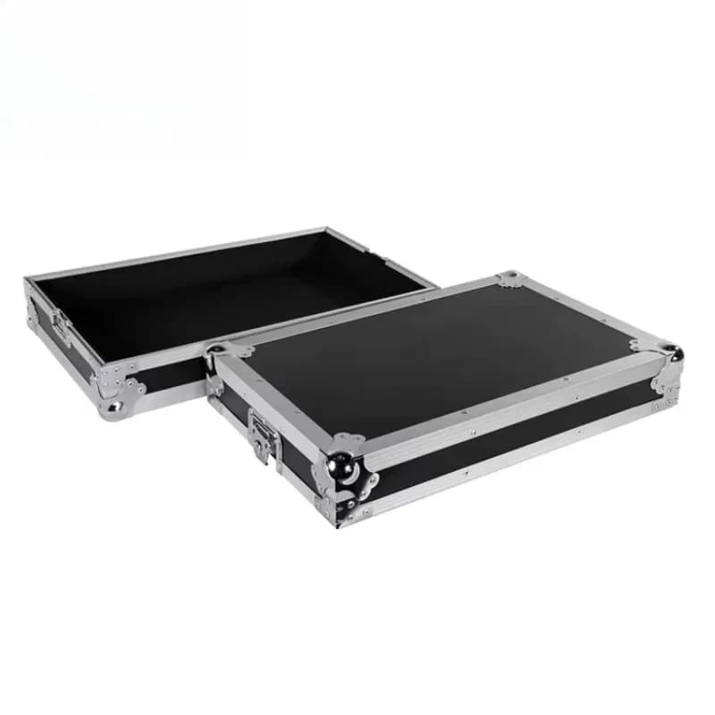 6U Tour Rack Case Equipment Sound System for Rack with Wheels And Handle Rolling Road Case for Audio Visual AV Gear