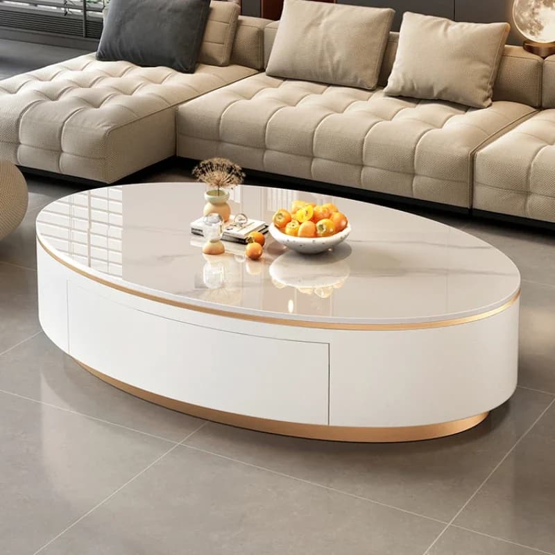 Designer Luxury Coffee Tables Living Room Organizer Modern Drawers Unique Home Coffee Table Writing Couchtisch Home Furniture