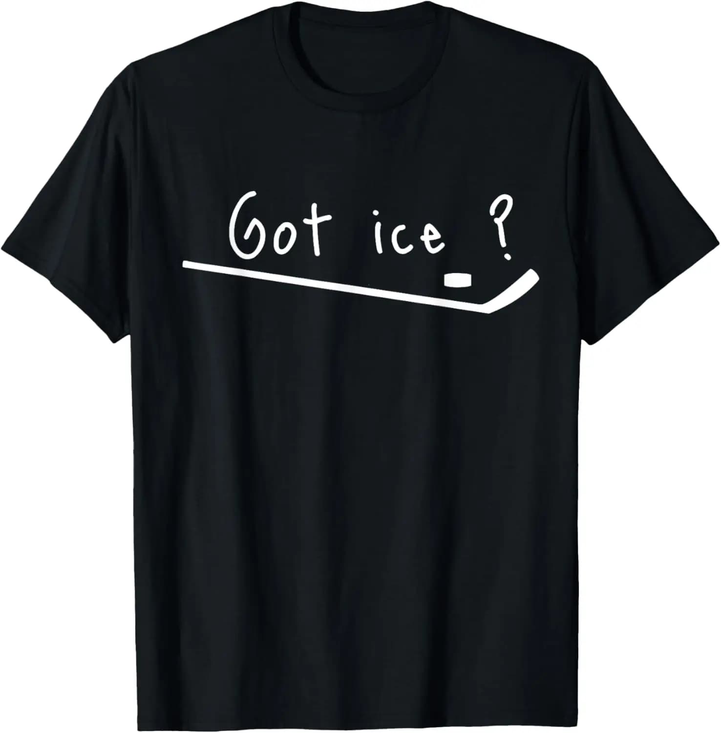 Ice Hockey T-Shirt Print Original Design Gifts T Shirts Mens Clothing Graphic T Shirts Unisex Summer Streetwear Tops Camisas