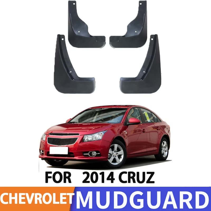 For 2014 Chevrolet CRUZE Car Tire Fenders Splash Guard Front and Rear Wheel Fenders