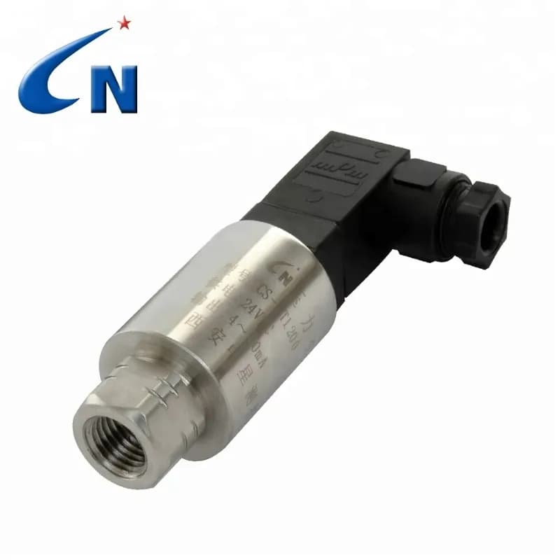 High Accuracy 4-20ma Pressure Transmitter Pressure Transducer Water Medium Chiller Application