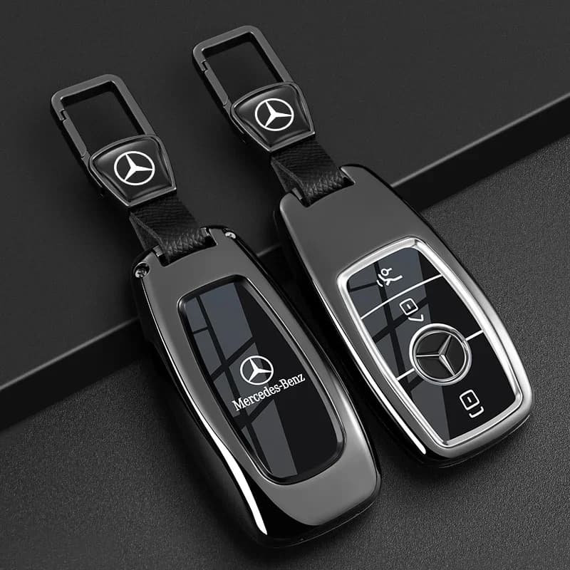 Car Key Case Cover for Mercedes Benz E C S GLC Class E200 E400 E63 W213 S550 S560 C260 A200 Key Shell Protector