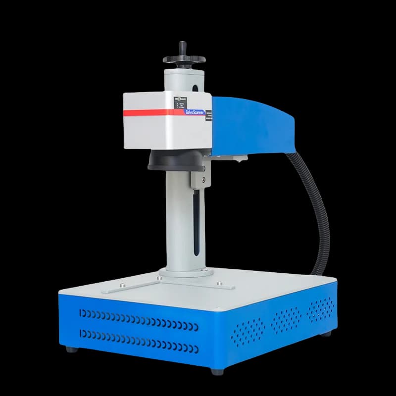Laser Marking Machine Small Fiber Metal Stainless Steel Ultraviolet Engraving Coding Engraving Machine Desktop Laser Marking