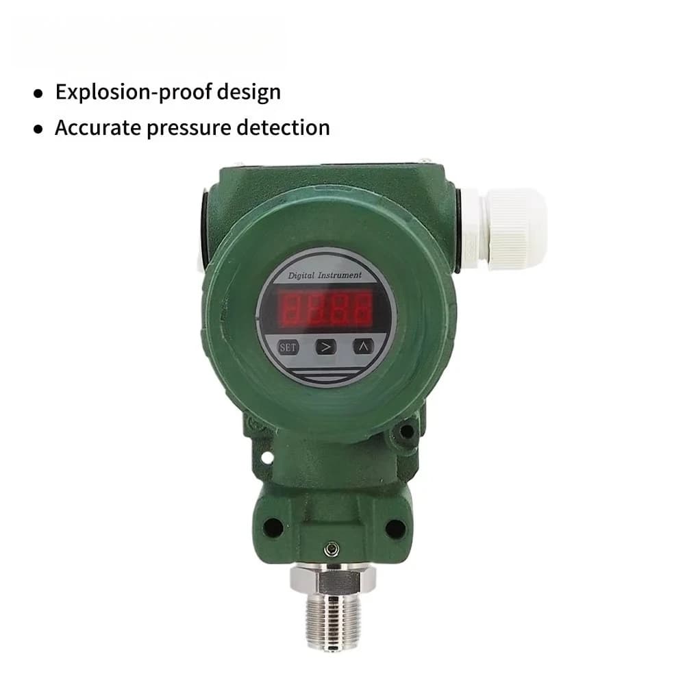 Explosion-proof Industrial Digital Pressure Transmitter Water, Oil and Gas Pressure Sensor 4-20 MAh Pressure Transmitter