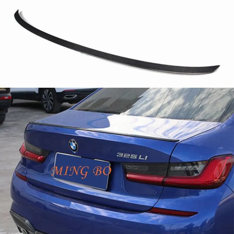 FOR BMW 3 Series G20 G28&M3 G80 M3 Style Carbon fiber Rear Spoiler Trunk wing 2019-2022 FRP Forged carbon