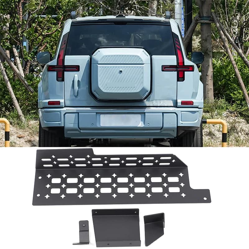 Tailgate Rack Fence Storage Box For Dongfeng M-Hero Warrior M817 2025 2026 Organizer Tailgate Tool Hanging Board Car Accessories