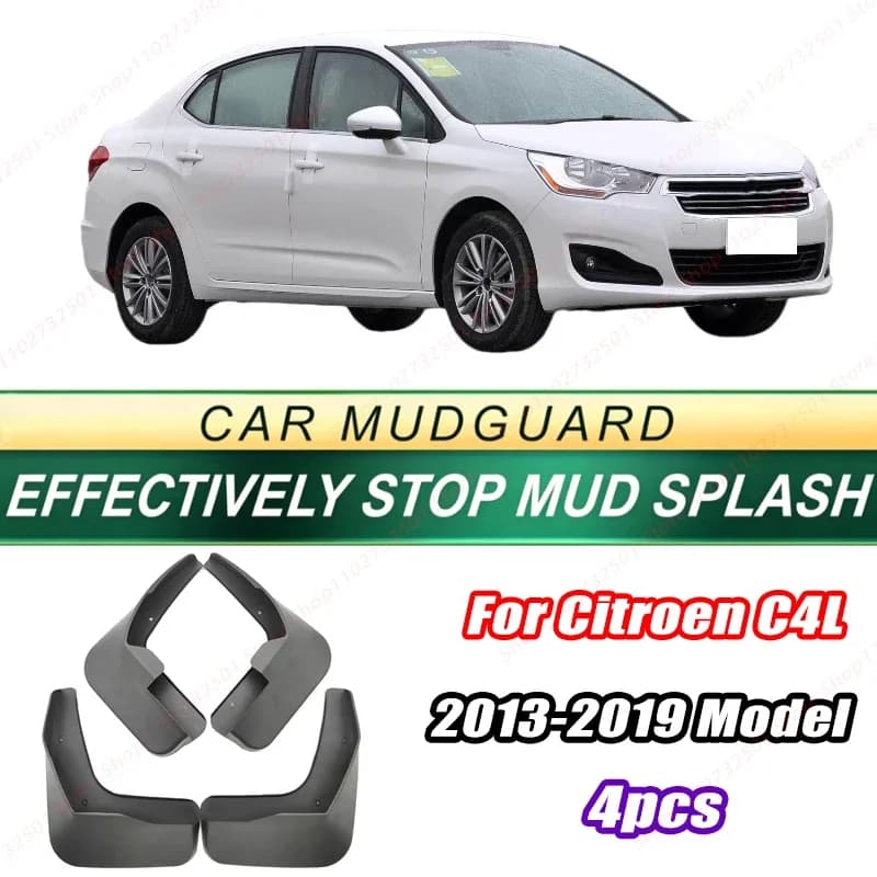 For CHEVROLET Captiva 2012-2017 Model 4PCS Front Rear Mud Flaps Splash Guards Fender Mudguards Auto Accessories