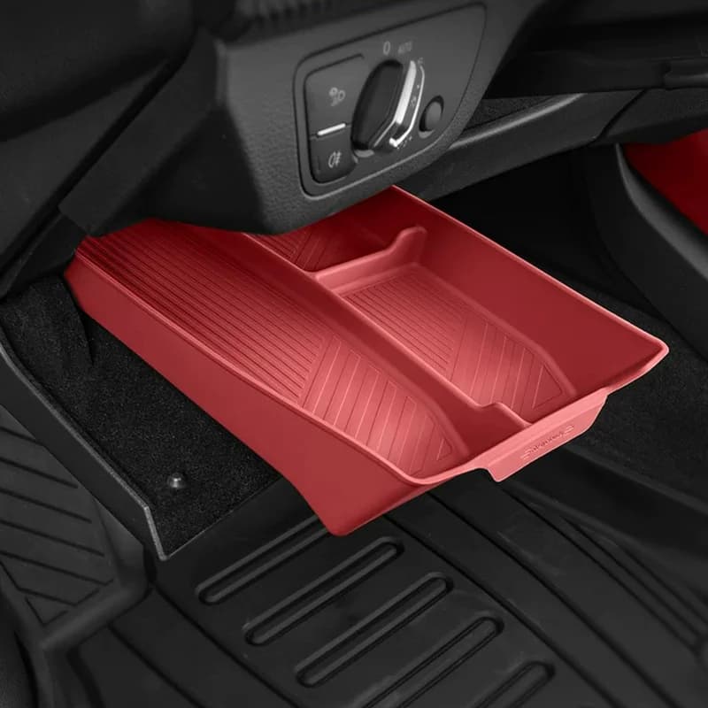 For Audi Q5 FY Q5 Sportback 2018 2019 2020 2021 2022 2023 2024 2025 Driver's Drawer Storage Box Made Of Silicone Material