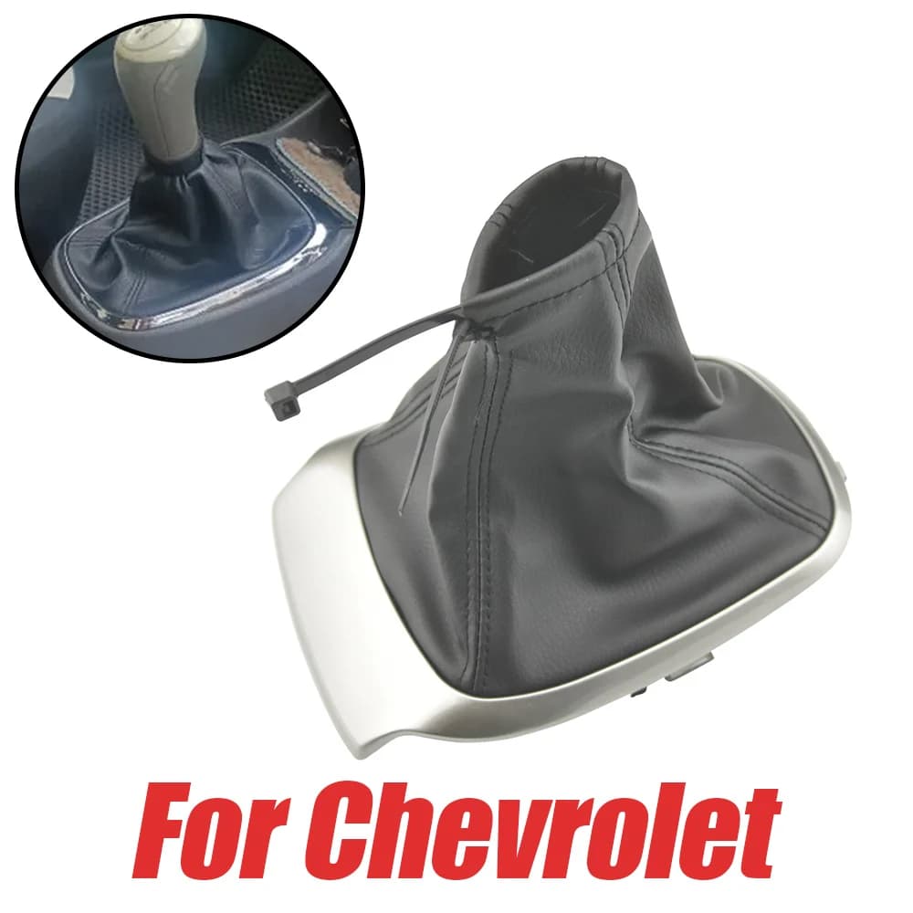 Car Styling Hand Speed Ball Gear Shift Knob Gaiter Boot Dustproof Cover For Chevrolet Sonic Aveo T300 2011-2025