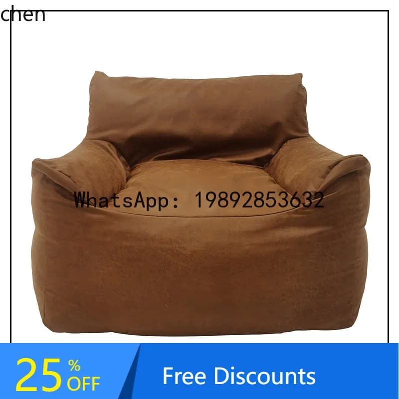 CC  Tatami Bean Bag Living Room Sofa Single Sofa Fabric