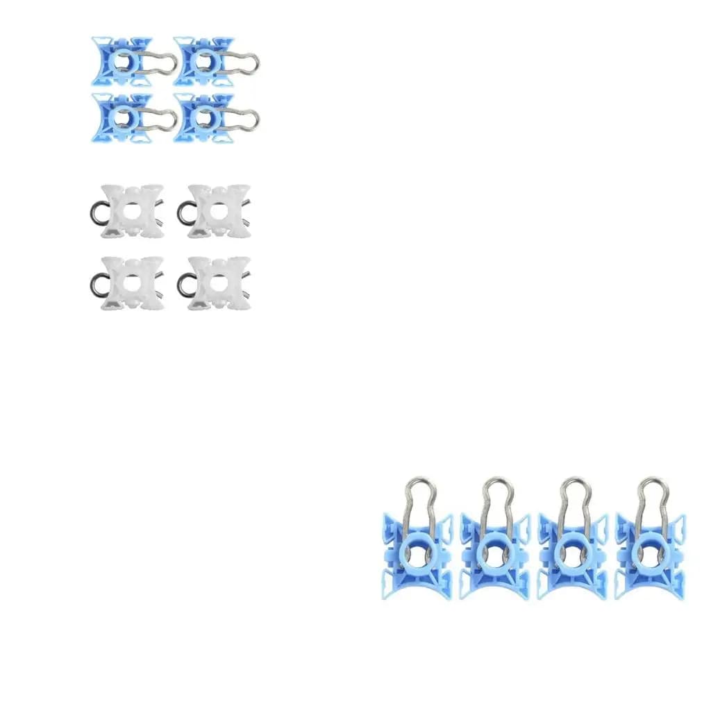 XA6H Sliding Blocks Door Window Regulator Clip Set for S40 Plastic Slider Brackets for Car Glass Lift Repair 4 Pack