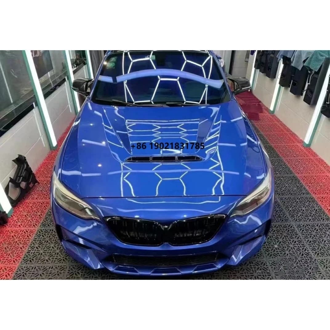 Car Accessories for  2 Series F22 F23 2014-2021 to M2C Car Bumper Front Rear Car Bumper,hood,side Skirts,rear Diffuser