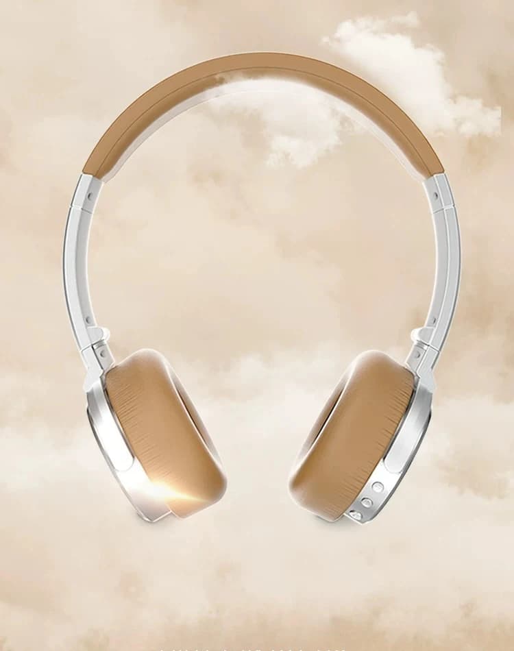 High-end headset retro wireless bluetooth headset American wear noise reduction e-sports headset 2025