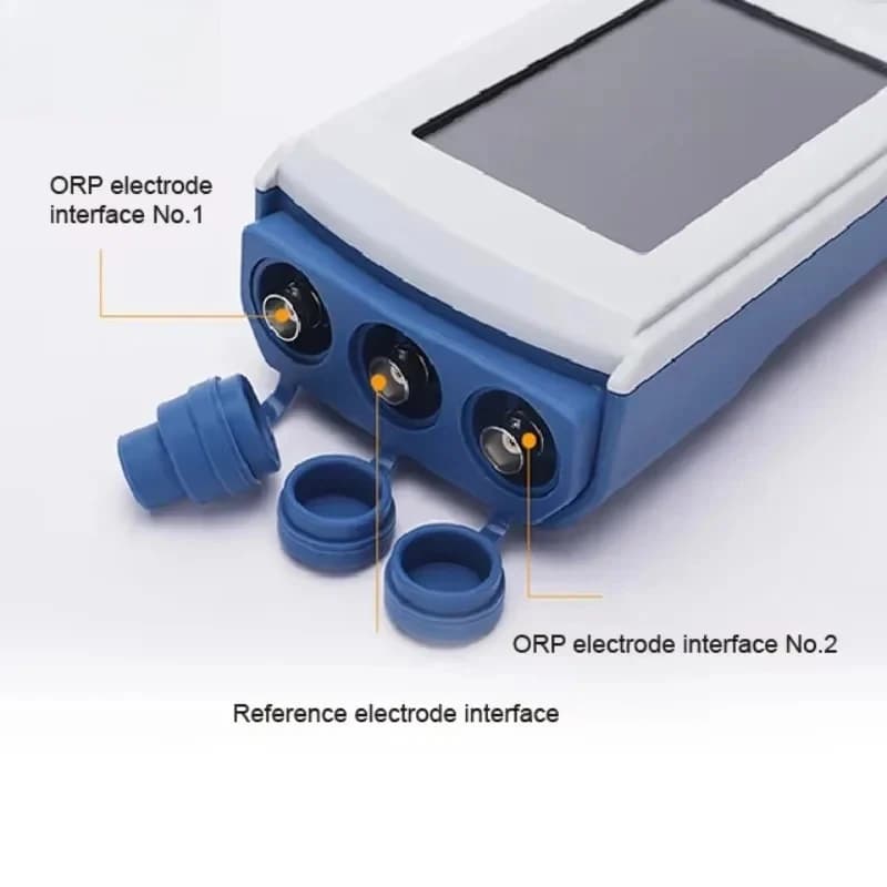 HotPortable SOIL ORP Meter Special ORP Electrode, Reference Electrode and Stainless Steel Hollow Rod Inserted Into the Soil ORP