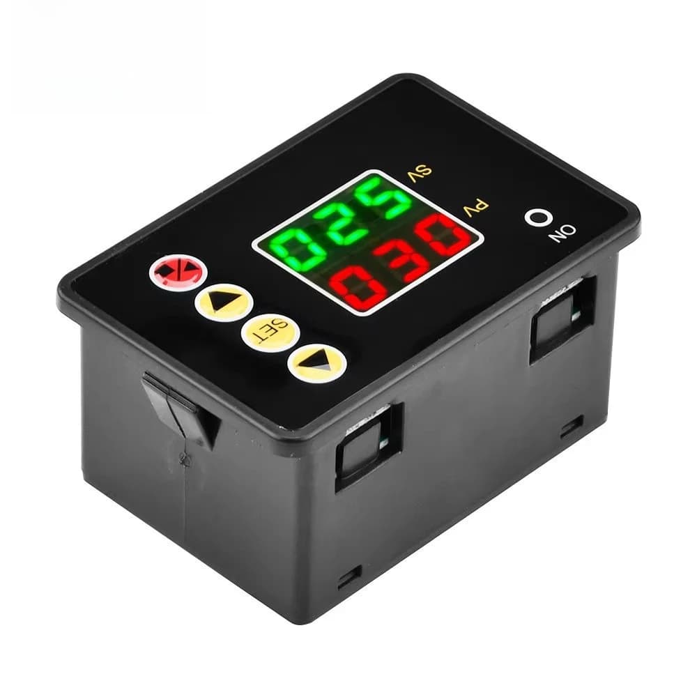 10pcs T2310 DC 12V 24V AC 110V 220V Programmable Digital Time Delay Switch Relay 1.37 Inch LCD Digital Display Time Controller