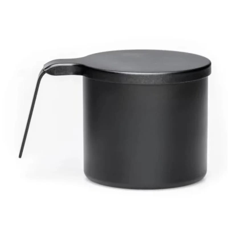Pure titanium water cup outdoor camping rainbow color healthy portable folding handle picnic cup ocean teacup kitchen tableware