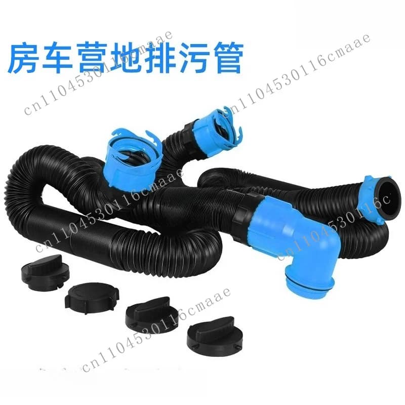 Popular RV Modification, RV Camp Sewage Pipe, Drain Pipe 3-inch  Valve Sewage Pipe, Black Water Tank Pipe