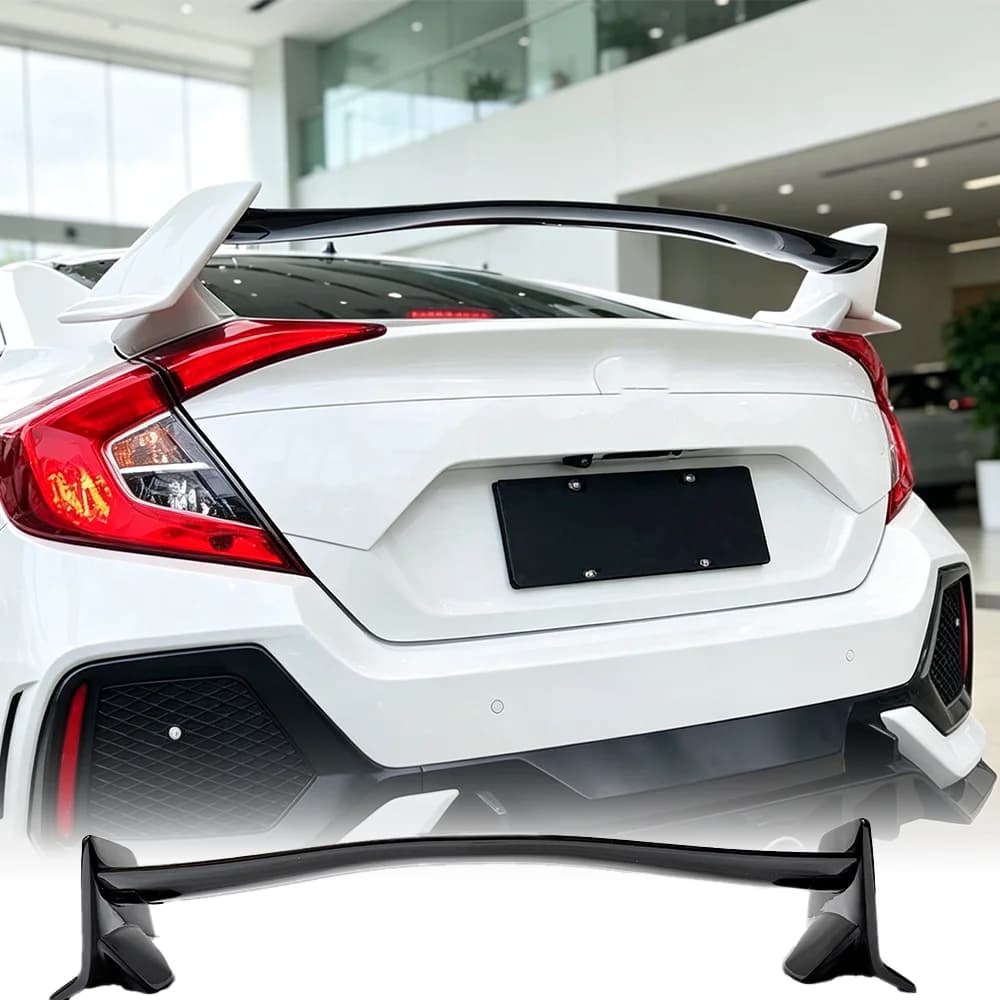 for 2016-2021 Honda Civic 10th generation 100% carbon brazed rear spoiler luggage TypeR sport tail modification accessories
