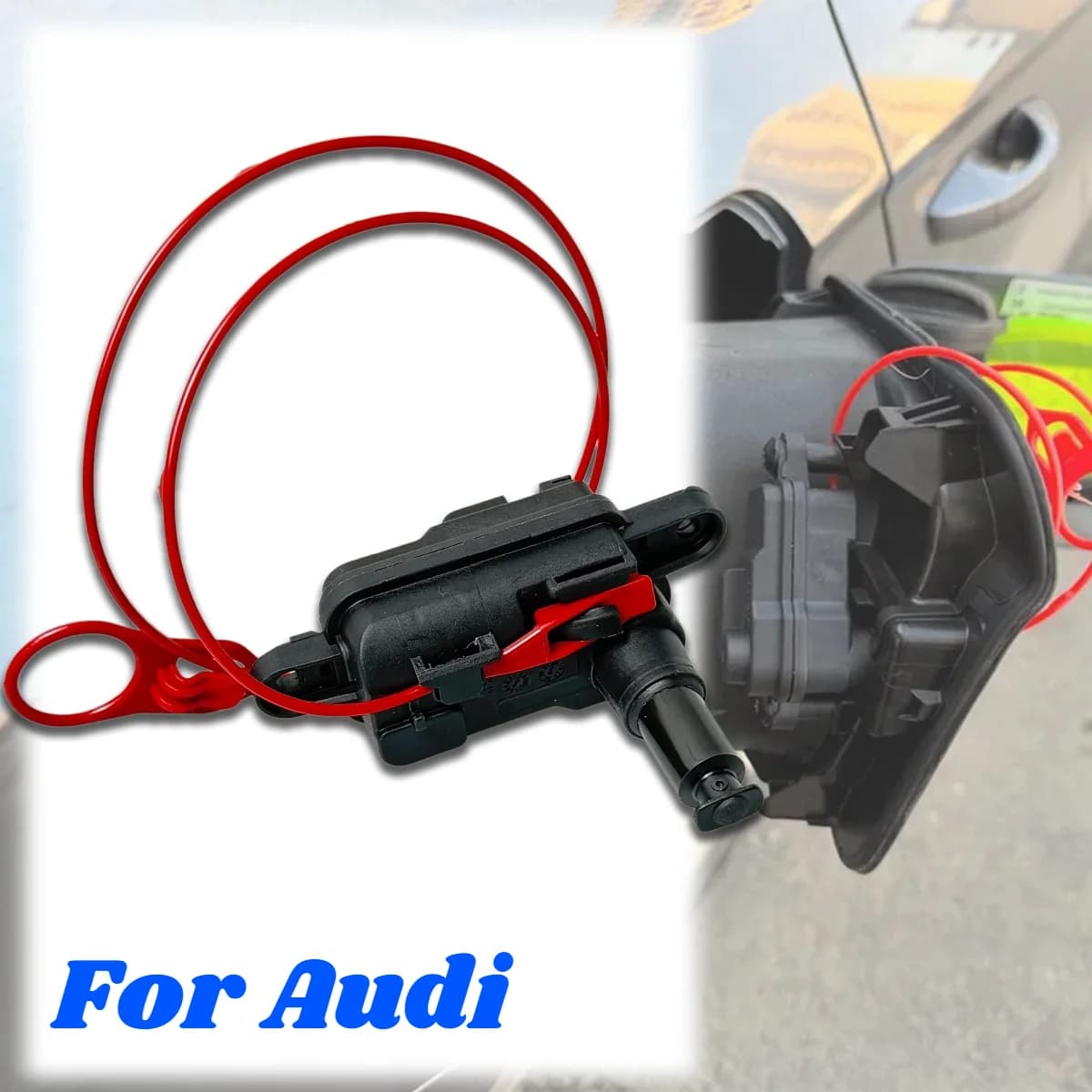 For Audi Q2 Q3 Q5 Q7 Q8 TT Fuel Filler Gas Cap Door Lock Actuator Enhanced Security Waterproof Sealed Motor Replace 8V0862159A