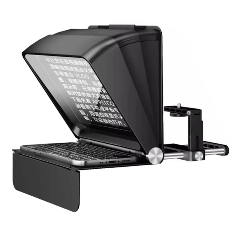 Teleprompter Camera Large Screen Folding Portable Small Mobile Phone Tablet Oral Subtitle Prompt