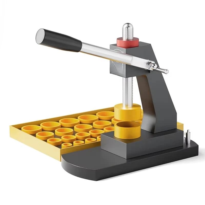 Updated 6173 Watch Press Tool Set Back Case Closer with Dies Watch Case Closer Machine