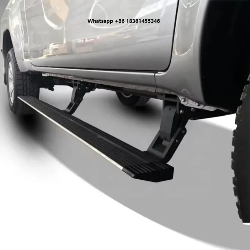 Aluminum Alloy Running Boards Side Step Pedal Custom 4x4 Off-Vehicle Auto Parts