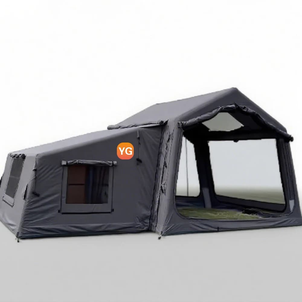Custom Large Multi-Color Inflatable Tent Quick-Setup Waterproof and Wind-Resistant for Indoor/Outdoor Events and Camping Use