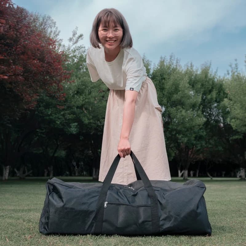 Oversized Waterproof Camping Storage Backpack Large Capacity Outdoor Travel Bag For Tent Folding Table Chair Gear Organizer