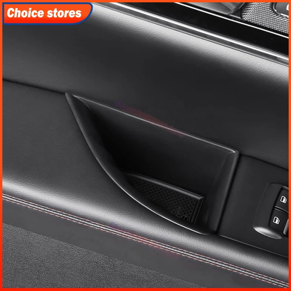 Car Door Handle Panel Storage Box Organizer Phone Holder for Lincoln MKC U516 MKX Nautilus U518 Continental Auto Accessories